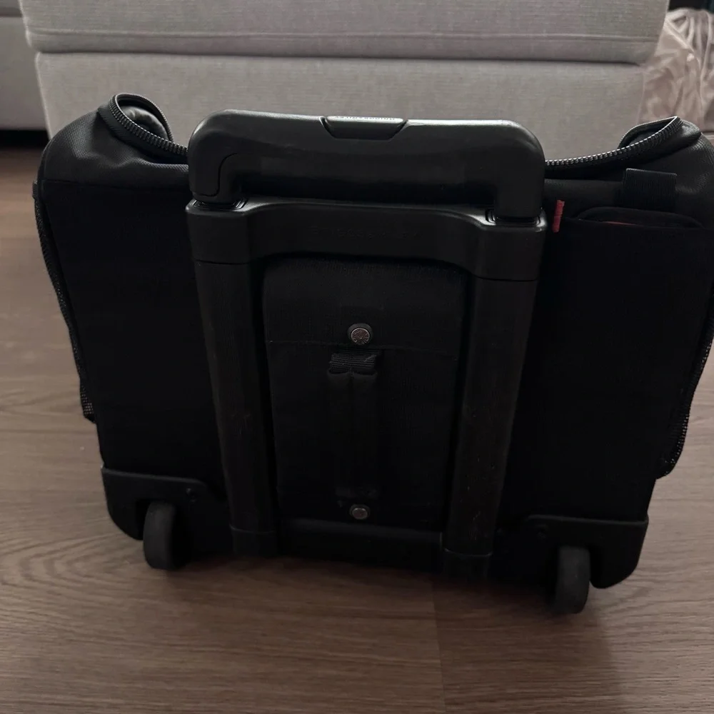 Briggs & Riley Black Rolling small traveling bag